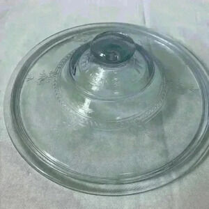 Philbe Sapphire Blue Ovenware Anchor Hocking Fire King Casserole Lid‎ Only